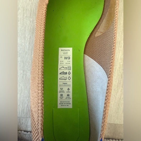 New Rothy’s The High Point in Wren Capstone Sz 9 - Picture 8 of 8